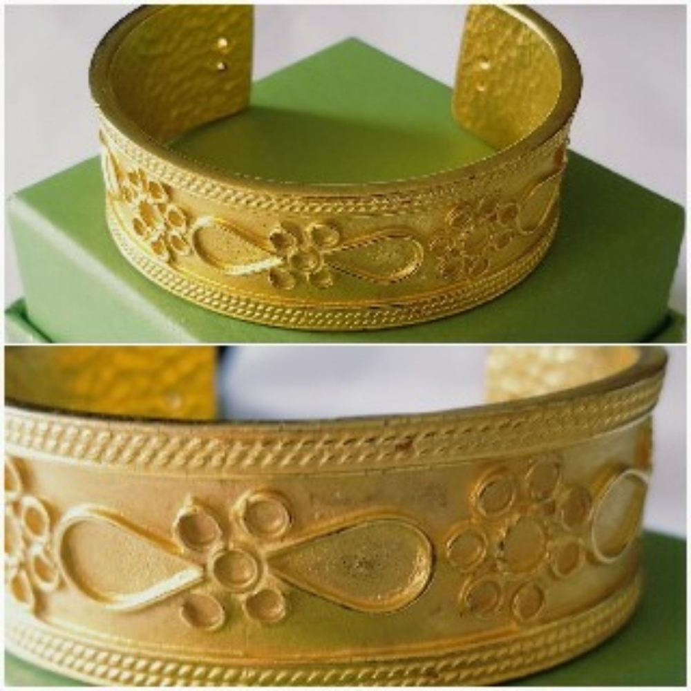 Egyptian-style Cuff Bracelet
